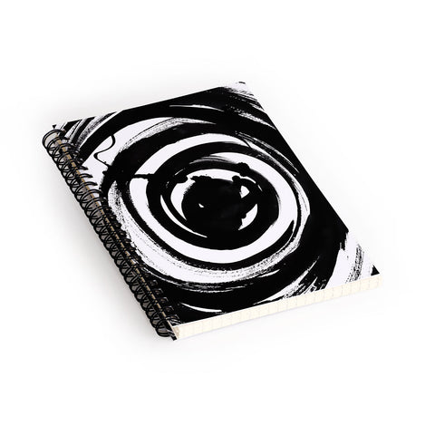 Amy Sia Swirl Black Spiral Notebook