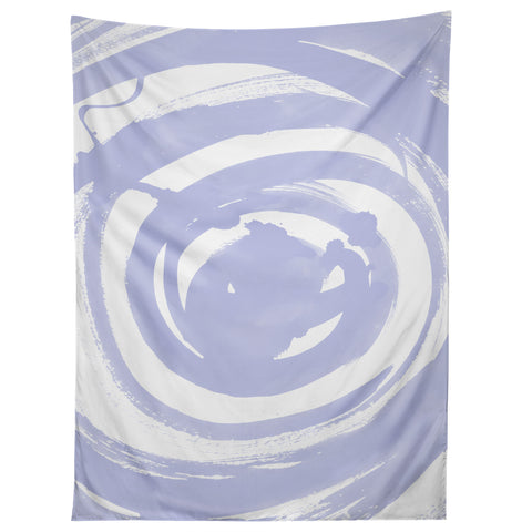 Amy Sia Swirl Pale Blue Tapestry