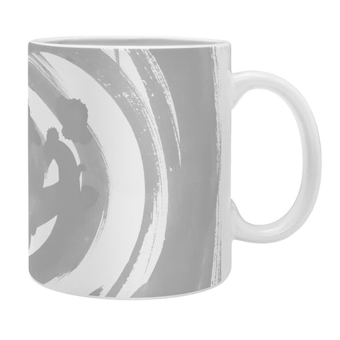 Amy Sia Swirl Pale Gray Coffee Mug