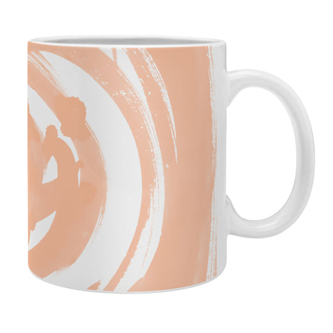 Amy Sia Swirl Peach Coffee Mug