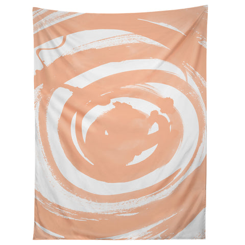 Amy Sia Swirl Peach Tapestry