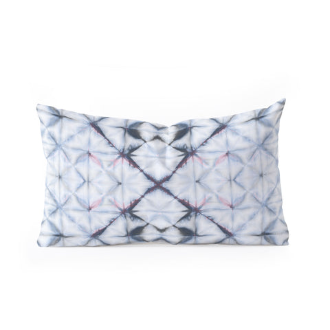 Amy Sia Tangier Slate Blue Oblong Throw Pillow