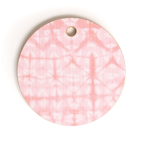 Amy Sia Tie Dye 2 Pink Cutting Board Round