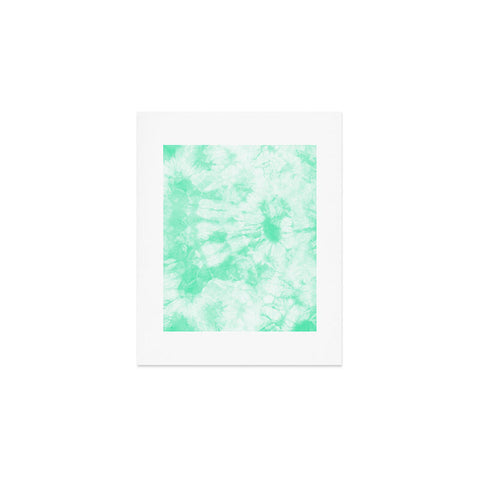 Amy Sia Tie Dye 3 Mint Art Print