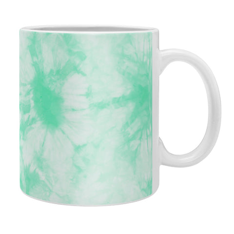 Amy Sia Tie Dye 3 Mint Coffee Mug