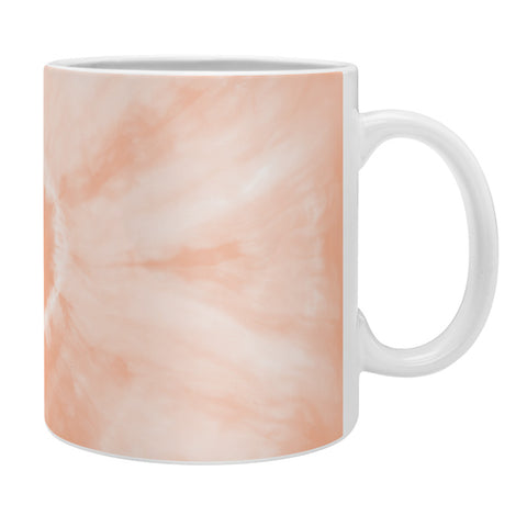 Amy Sia Tie Dye Peach Coffee Mug