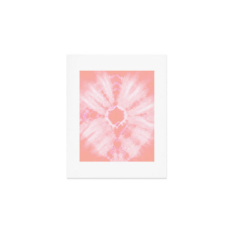 Amy Sia Tie Dye Pink Art Print