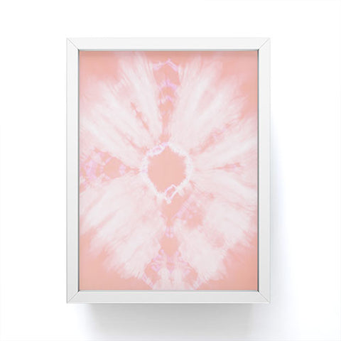 Amy Sia Tie Dye Pink Framed Mini Art Print