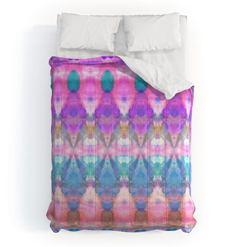 Amy Sia Tribal Diamonds Pastel Pink Comforter