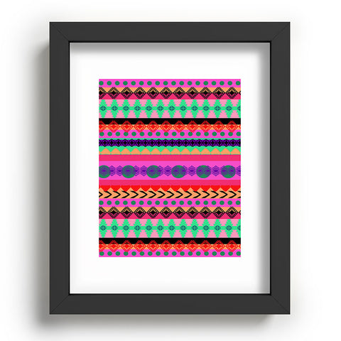 Amy Sia Tribal Stripe Recessed Framing Rectangle