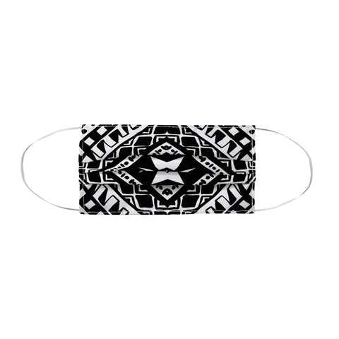 Amy Sia Tribe Black and White 1 Face Mask