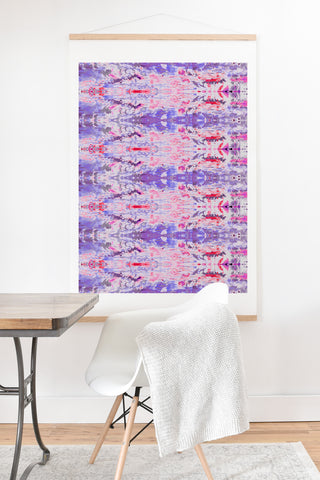 Amy Sia Ubud Purple Art Print And Hanger