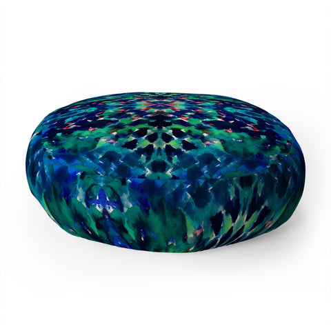 Amy Sia Water Dream Floor Pillow Round