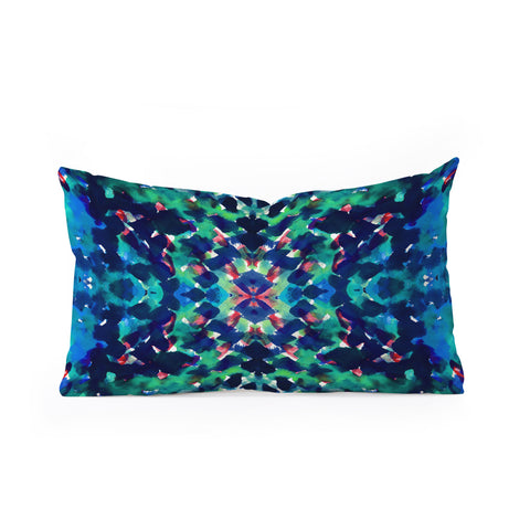 Amy Sia Water Dream Oblong Throw Pillow