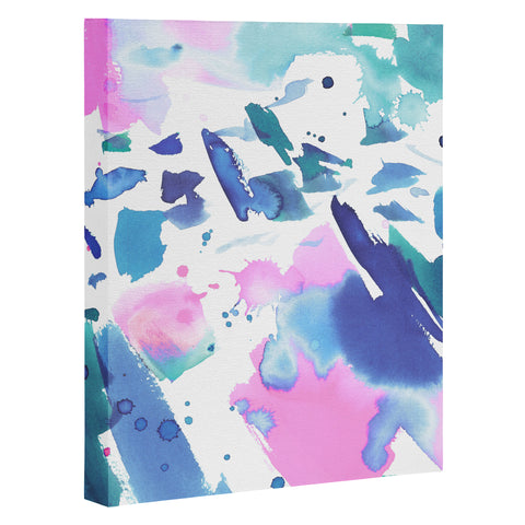 Amy Sia Watercolor Splash Art Canvas