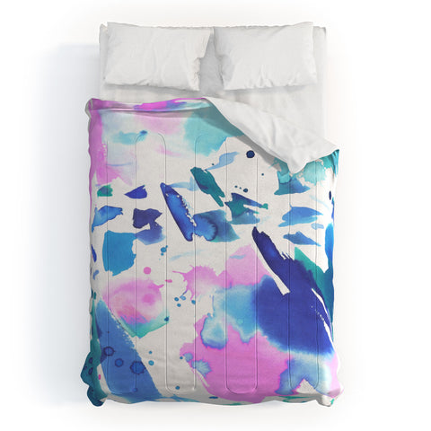 Amy Sia Watercolor Splash Comforter