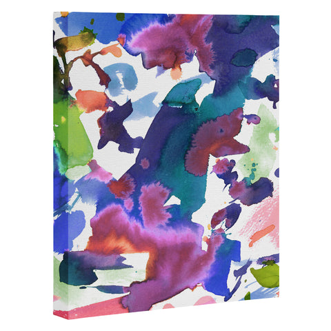 Amy Sia Watercolor Splatter 2 Art Canvas