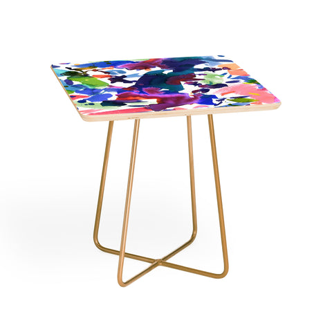Amy Sia Watercolor Splatter 2 Side Table