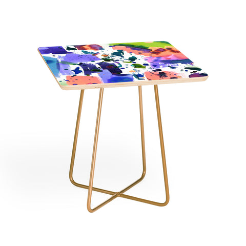 Amy Sia Watercolor Splatter Side Table