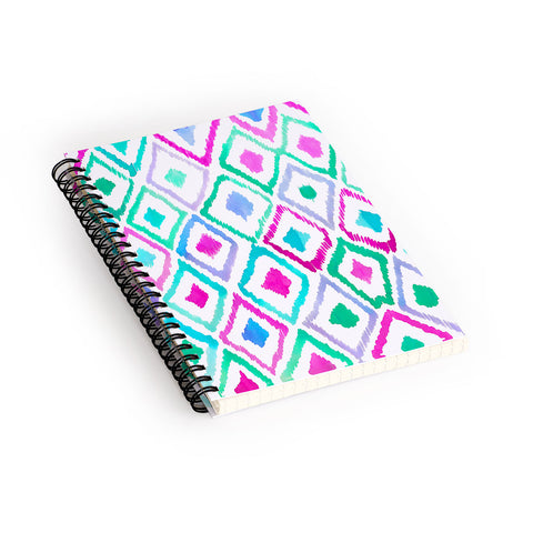 Amy Sia Watercolour Ikat 2 Spiral Notebook