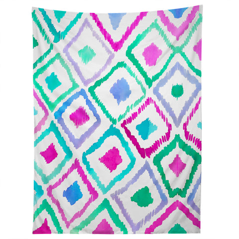 Amy Sia Watercolour Ikat 2 Tapestry