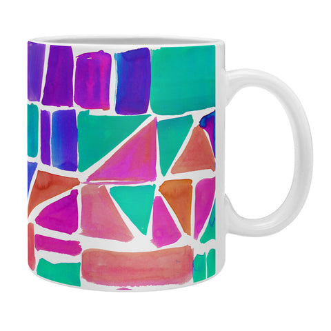 Amy Sia Watercolour Shapes 1 Coffee Mug