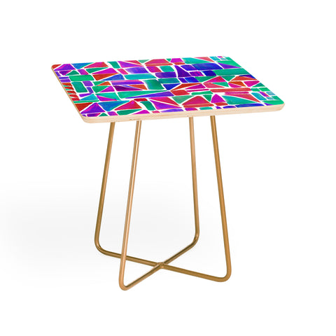 Amy Sia Watercolour Shapes 1 Side Table