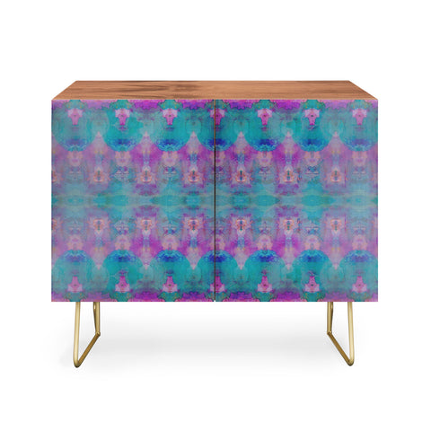 Amy Sia Watercolour Tribal Pink Credenza