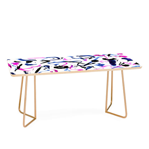 Amy Sia Zest Black and White Coffee Table