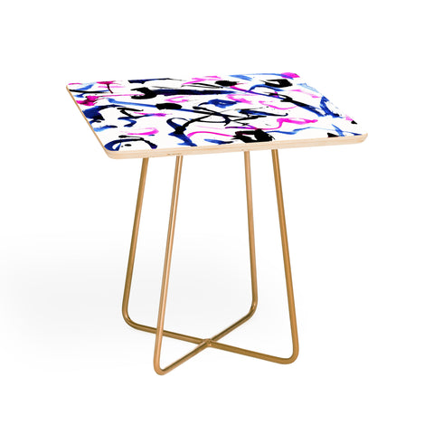 Amy Sia Zest Black and White Side Table