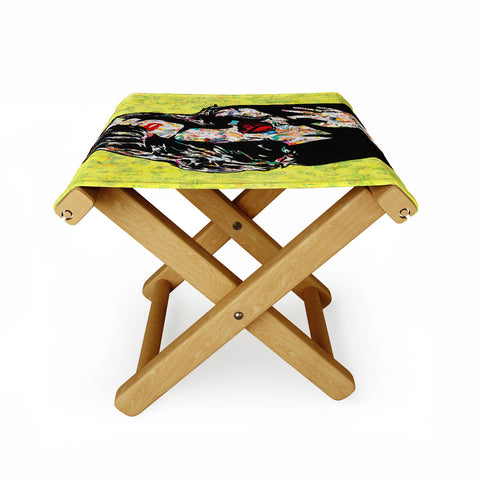 Amy Smith A rose by any other name Folding Stool