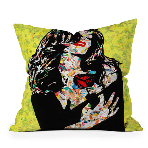 Amy Smith A rose by any other name Throw Pillow