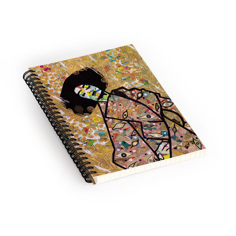 Amy Smith All eyes on you Spiral Notebook