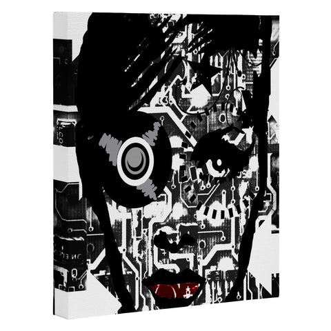 Amy Smith Black and White Art Canvas