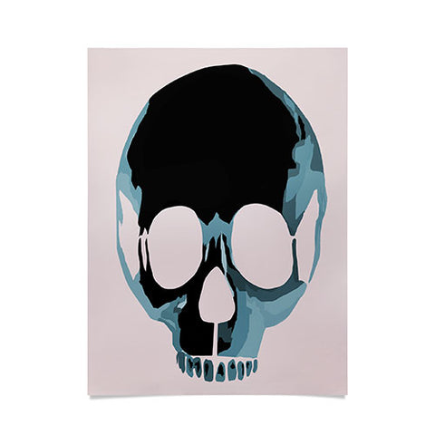 Amy Smith Blue Skull 1 Poster