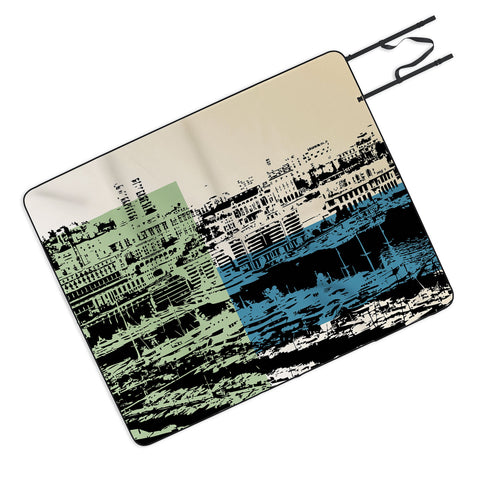 Amy Smith Boat Area Picnic Blanket