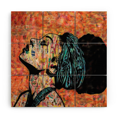 Amy Smith Breathless Wood Wall Mural