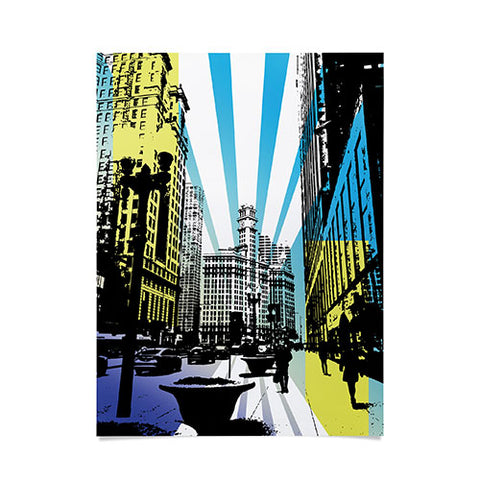 Amy Smith Chicago lights Poster