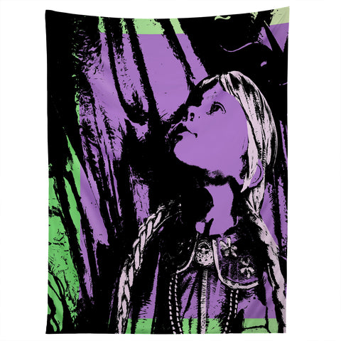 Amy Smith DC Girl Statue Tapestry