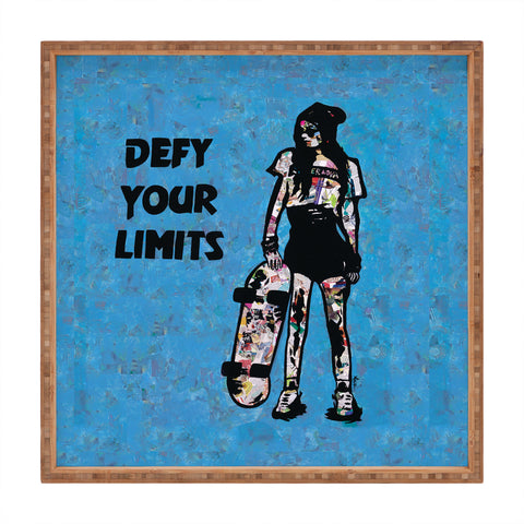 Amy Smith Defy your limits Square Tray