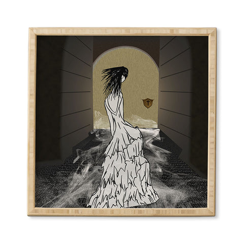 Amy Smith Dress In Tunnel Framed Wall Art
