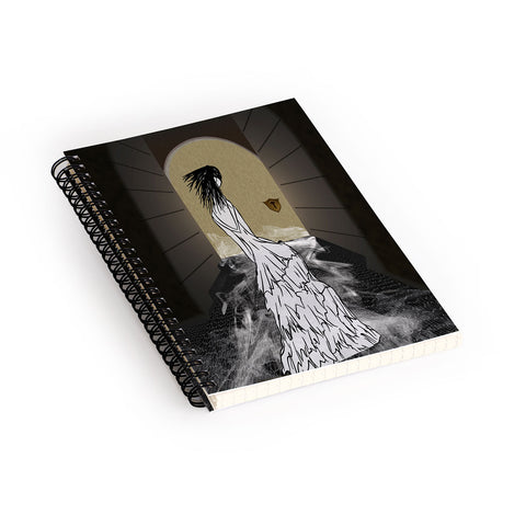 Amy Smith Dress In Tunnel Spiral Notebook