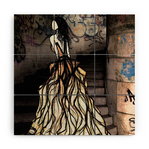 Amy Smith Escape Wood Wall Mural