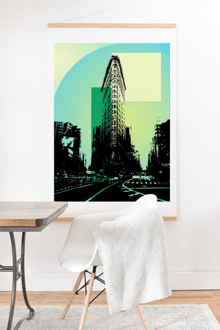 Amy Smith Flat Iron Building New York Art Print And Hanger