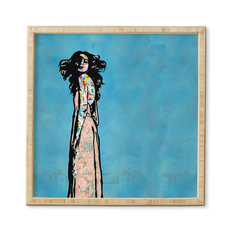 Amy Smith Go with the Flow Framed Wall Art