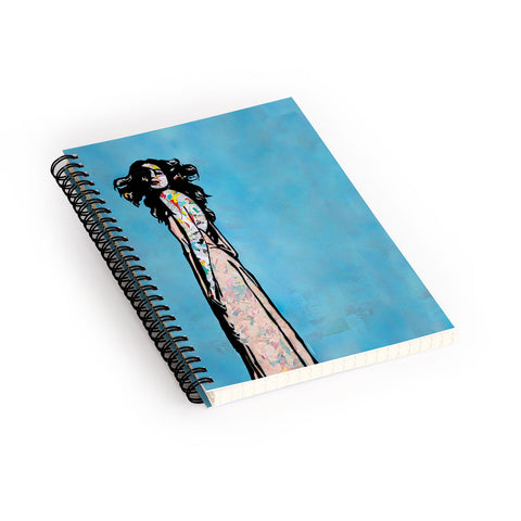 Amy Smith Go with the Flow Spiral Notebook