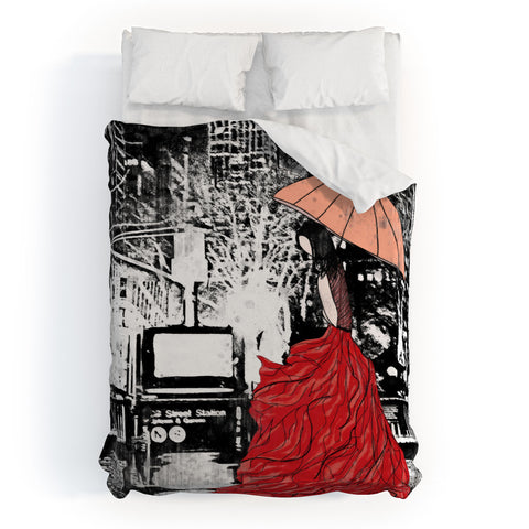 Amy Smith Going Home Duvet Cover