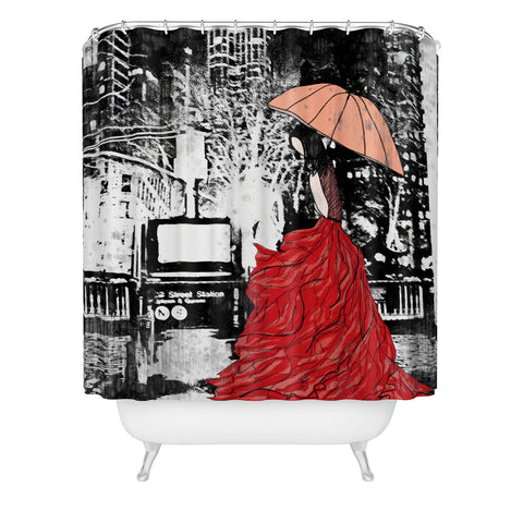 Amy Smith Going Home Shower Curtain