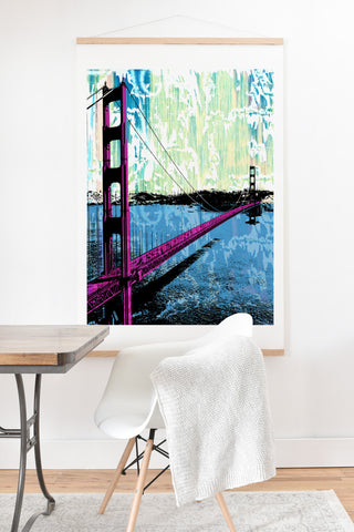 Amy Smith Golden Gate Art Print And Hanger