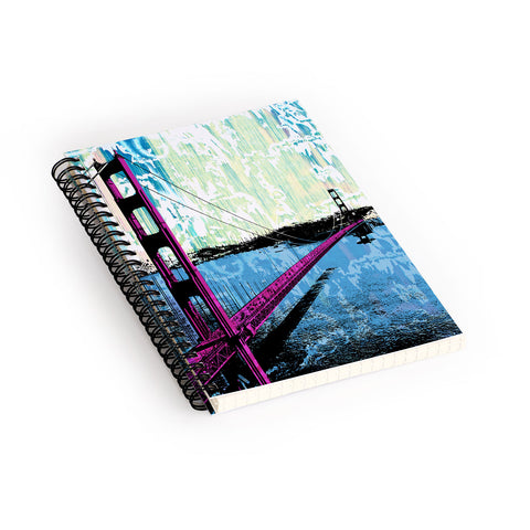 Amy Smith Golden Gate Spiral Notebook